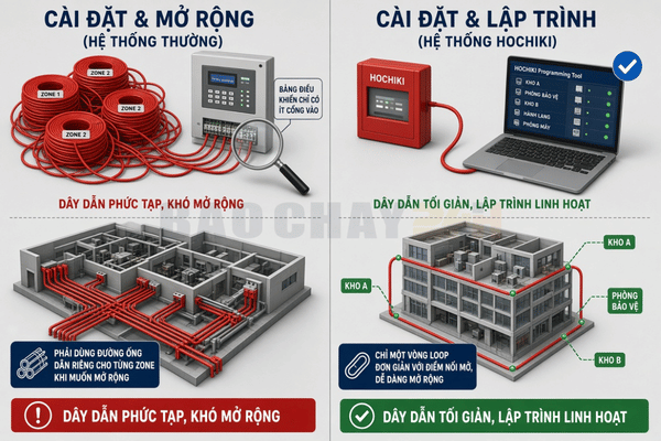 Uu diem va nhuoc diem cua he thong bao chay Hochiki